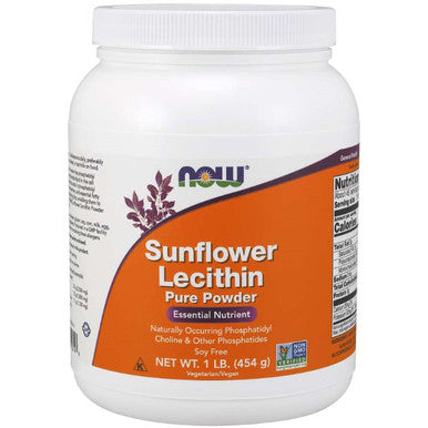 Now Foods Sunflower Lecithin Pure Powder 1 lb.