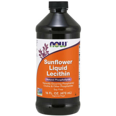 Now Foods Sunflower Liquid Lecithin 16 oz.