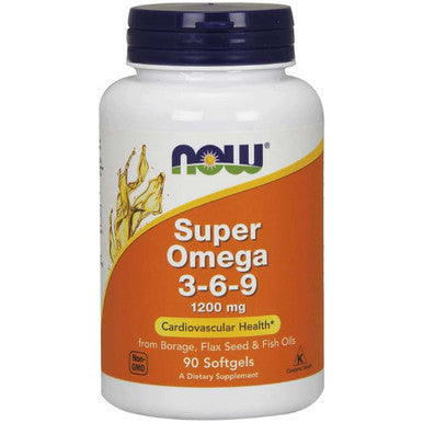 Now Foods Super Omega 3-6-9 1200mg 90sg