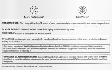 Thorne SynaQuell+ 12.6 oz 30 scoops