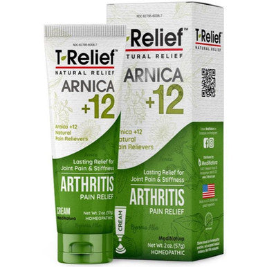 MediNatura T-Relief Arthritis Cream 3 oz.