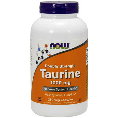 Now Foods Taurine 1,000mg Double Strength 250vc