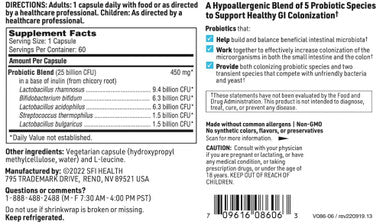 SFI Health Ther-Biotic Pro-5 60c