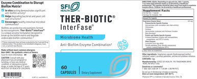 SFI Health Ther-Biotic Interfase 60c