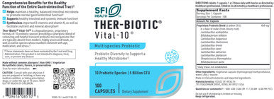 SFI Health Ther-Biotic Vital-10 100c