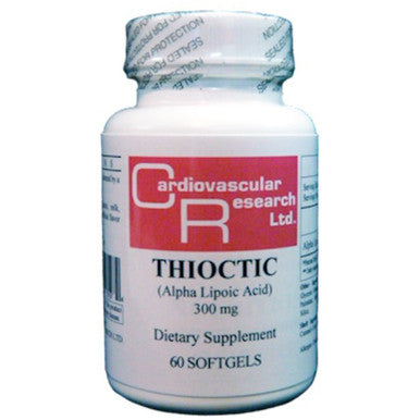 Cardiovascular Research Thioctic 300 mg (Alpha Lipoic Acid) 60sg