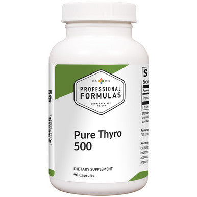 Professional Formulas Pure Thyro 500mg 90c