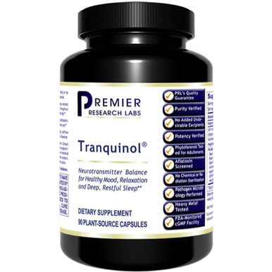 Premier Research Labs Tranquinol 90 plant source capsules