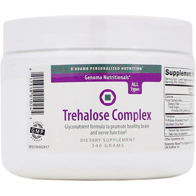 D'Adamo Personalized Nutrition Trehalose Complex 240grams