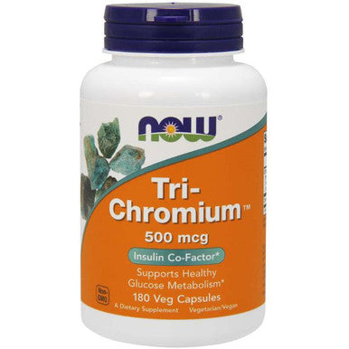 Now Foods Tri-Chromium 500mcg 180vc