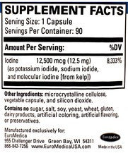 EuroMedica Tri-Iodine 12.5mg 90c