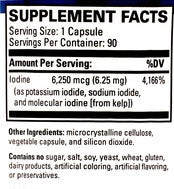 EuroMedica Tri-Iodine 6.25mg 90c