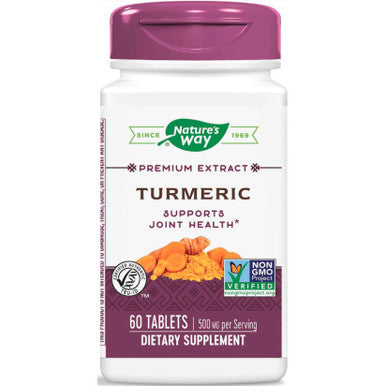 Natures Way Turmeric Standardized 450mg 60T