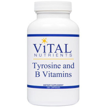 Vital Nutrients Tyrosine and B Vitamins 100vc