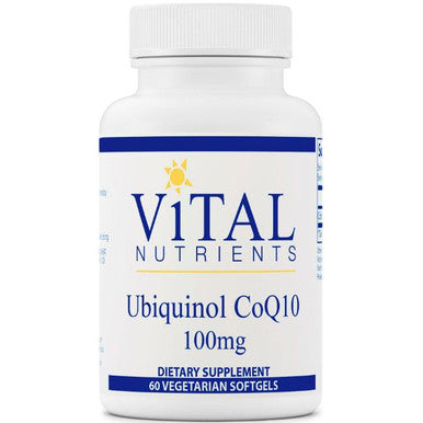 Vital Nutrients Ubiquinol CoQ10 100mg 60vc