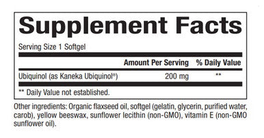 Bioclinic Naturals Ubiquinol CoQ10 200 mg 60sg