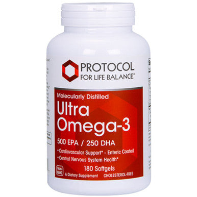 Protocol for Life Balance Ultra Omega-3 500 EPA / 250 DHA 180sg