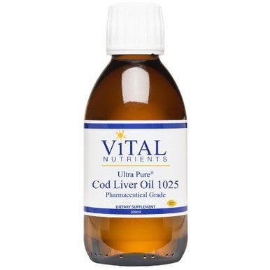 Vital Nutrients Ultra Pure Cod Liver Oil 1025 200ml