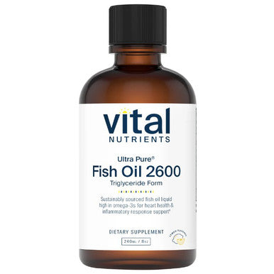 Vital Nutrients Ultra Pure Fish Oil 2600 8oz