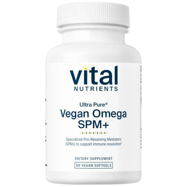 Vital Nutrients Ultra Pure Vegan Omega SPM+ 90 vegan softgels