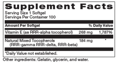 Neurobiologix Vitamin E 100sg