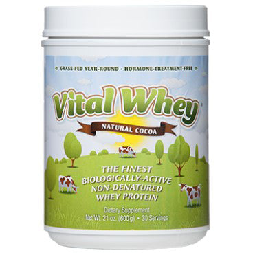 Well Wisdom Vital Whey Natural Cocoa 600 Grams