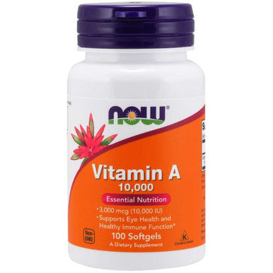 Now Foods Vitamin A 10,000 100sg