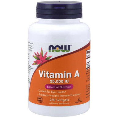 Now Foods Vitamin A 25,000 IU 250sg