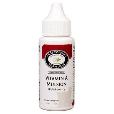 Professional Formulas Vitamin A Mulsion 2oz