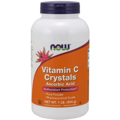 Now Foods Vitamin C Crystals Pure ascorbic acid powder 1 lb