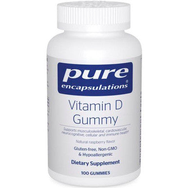 Pure Encapsulations Vitamin D Gummy 100 gummies