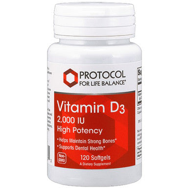 Protocol for Life Balance Vitamin D3 2,000 IU 120sg