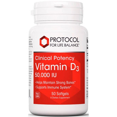 Protocol for Life Balance Vitamin D3 50,000 IU 50sg