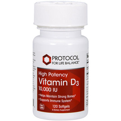 Protocol for Life Balance Vitamin D3 10,000 IU 120sg