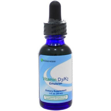 Nutra BioGenesis Vitamin D3-K2 Emulsion 30ml