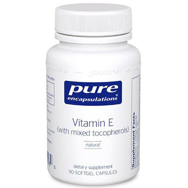 Pure Encapsulations Vitamin E (with mixed tocopherols) 90sg