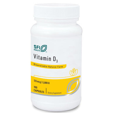 SFI Health Vitamin D3 5,000 IU 100c