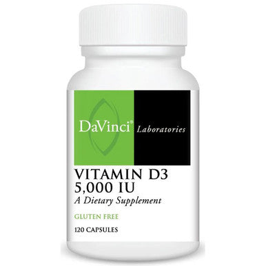 DaVinci Laboratories Vitamin D3 5000 IU 120caps