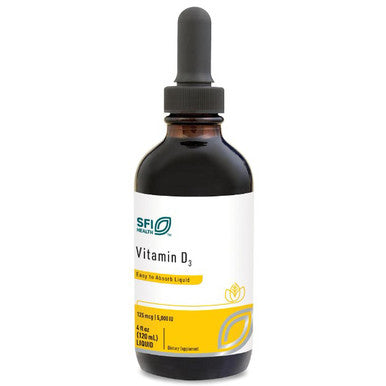 SFI Health Vitamin D3 5,000 IU Liquid 4 oz