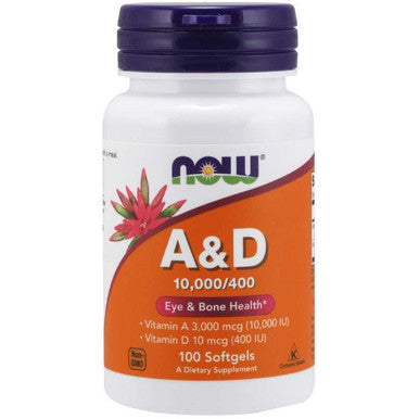 Now Foods Vitamins A & D 100sg