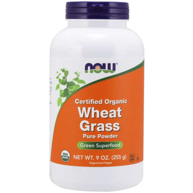 Now Foods Wheat Grass Powder organic 9 oz.