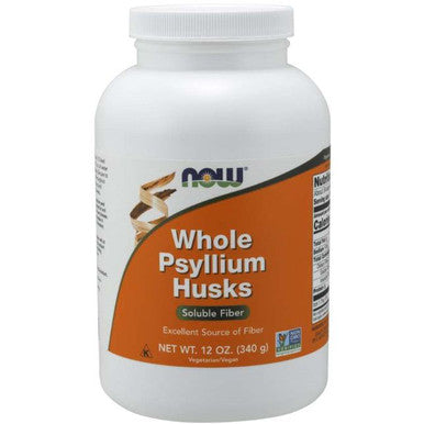 Now Foods Psyllium Husk, Whole 12 oz.