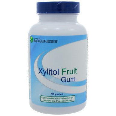 Nutra BioGenesis Xylitol Fruit Gum 90 Pieces