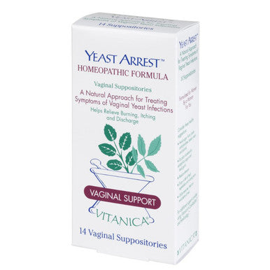 Vitanica Yeast Arrest 14 suppositories