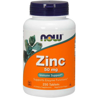 Now Foods Zinc Gluconate 50mg 250t