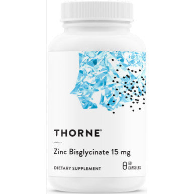 Thorne Zinc Bisglycinate 15mg 60c