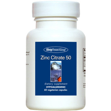 Allergy Research Group Zinc Citrate 50mg