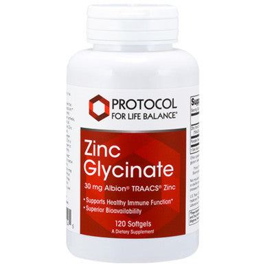 Protocol for Life Balance Zinc Glycinate 30mg 120sg