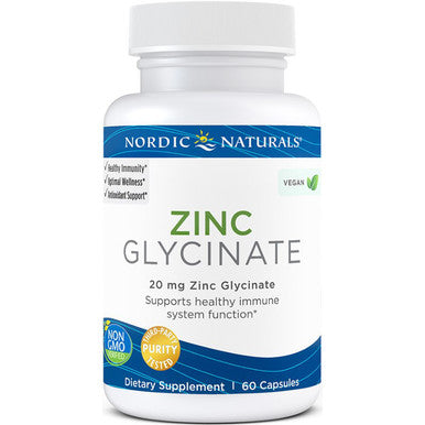 Nordic Naturals Zinc Glycinate 60c