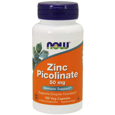 Now Foods Zinc Picolinate 50mg 120vc